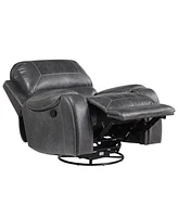 Keily Manual Swivel Glider Recliner Chair