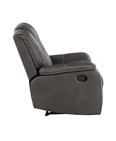 Katrine 39" Manual Recliner - Charcoal