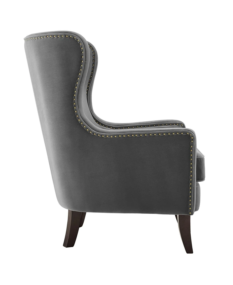 Rosco 30" Velvet Accent Chair