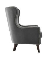 Rosco 30" Velvet Accent Chair