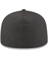 Men's New Era Graphite Blank 59FIFTY Fitted Hat