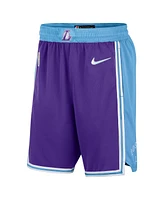 Men's Nike Purple, Blue Los Angeles Lakers 2021/22 City Edition Swingman Shorts