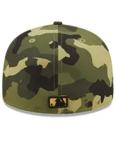 Men's New Era Camo Chicago White Sox 2022 Armed Forces Day On-Field 59FIFTY Fitted Hat