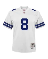 Big Boys Mitchell & Ness Troy Aikman White Dallas Cowboys Retired Player Legacy Jersey