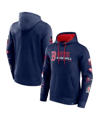 Men's Fanatics Navy Boston Red Sox Extra Innings Pullover Hoodie