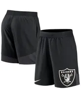 Men's Nike Black Las Vegas Raiders Stretch Performance Shorts