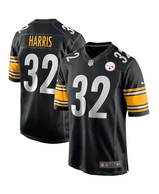 Men's Nike Franco Harris Black Pittsburgh Steelers Game Retired Player Jersey