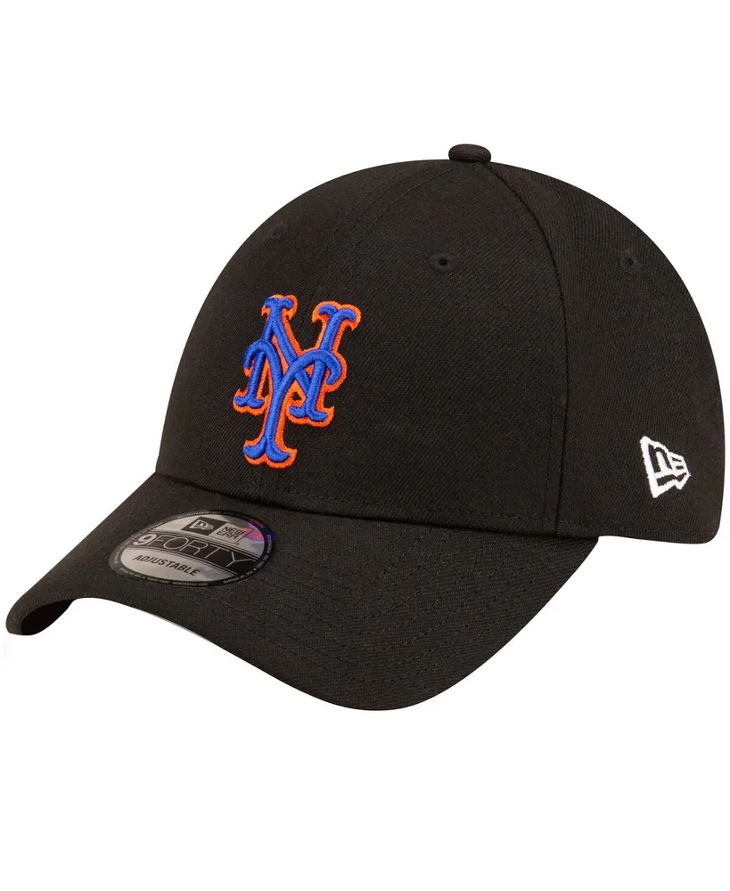 Men's New Era Black New York Mets Alternate The League 9FORTY Adjustable Hat