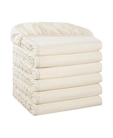 Arkwright Bulk Fitted Microfiber Sheets