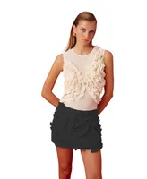 Women's Ruffle Designed Skirt