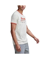 Lucky Brand Men's Short Sleeve Budweiser Bowtie T-shirt