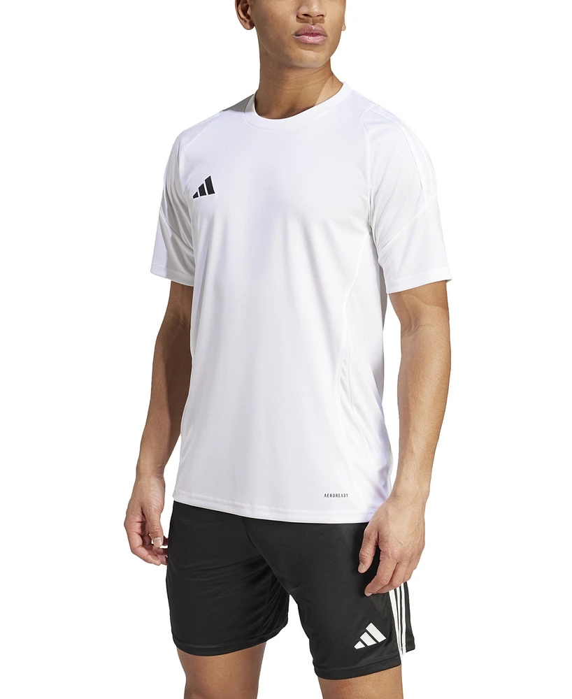 adidas Men's Tiro 24 Slim-fit Performance 3-Stripes Jersey