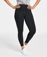 Id Ideology Women's Solid 7/8 Compression Leggings