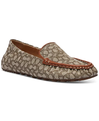 Coach Women's Ronnie Signature Flat Driver Loafers