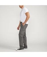 Silver Jeans Co. Men's Essential Twill Pull-On Cargo Pants