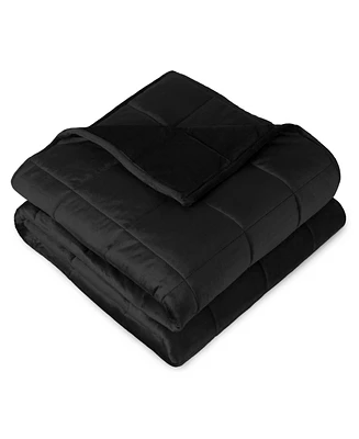 Bare Home Weighted Blanket, 30lbs (80" x 87") - Minky