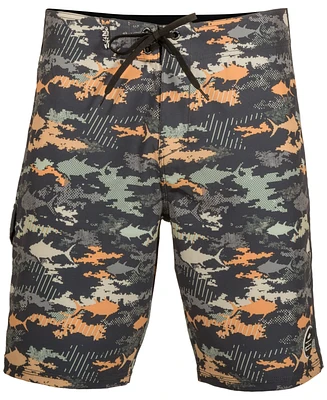 Salt Life Men's Digital Escape Print 20" Board Shorts