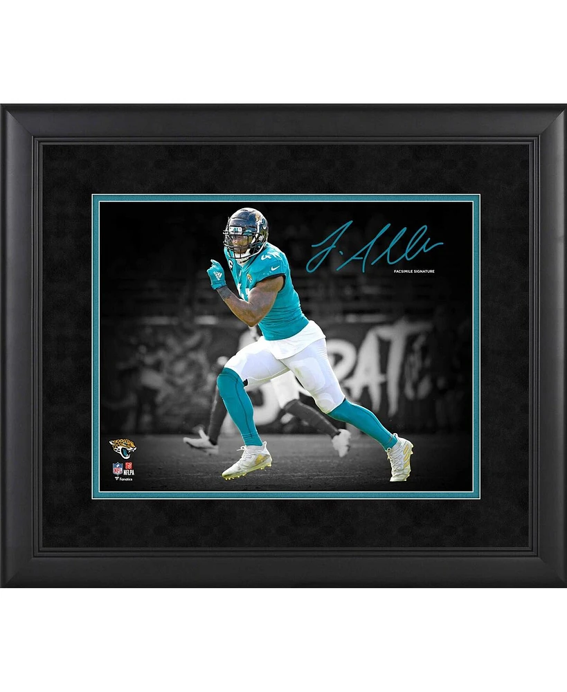 Josh Allen Jacksonville Jaguars Facsimile Signature Framed 11" x 14" Spotlight Photograph