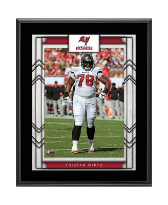 Tristan Wirfs Tampa Bay Buccaneers 10.5" x 13" Sublimated Player Plaque