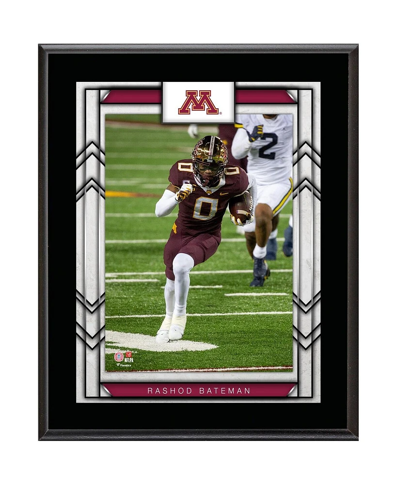 Rashod Bateman Minnesota Golden Gophers 10.5" x 13" Sublimated Player Plaque