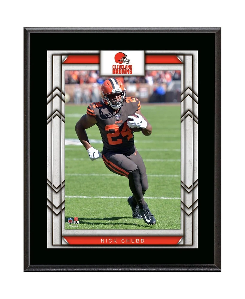 Nick Chubb Cleveland Browns 10.5" x 13" Player Sublimated Plaque