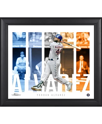 Yordan Alvarez Houston Astros Framed 15" x 17" Player Panel Collage