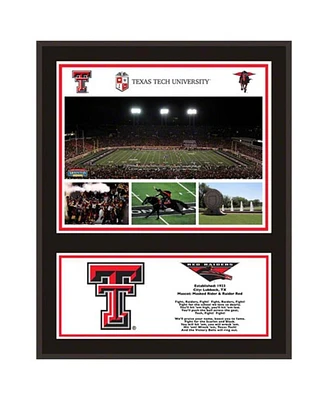 Texas Tech Red Raiders 12" x 15" Sublimated Team Plaque