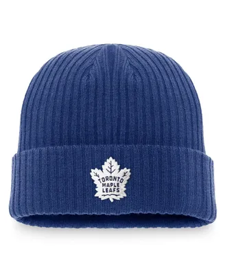 Men's Fanatics Blue Toronto Maple Leafs 2023 Nhl Global Series Sweden Cuffed Knit Hat