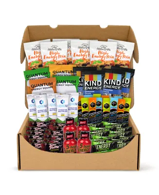 SnackBoxPros Energy Boost Snack Box, 60 Pieces