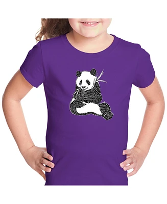 Girl's Word Art T-shirt - Endangered Species