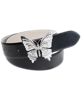 I.n.c. International Concepts Women's Butterfly Buckle Belt, Created for Macy's