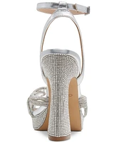 Aldo Women's Glimma Rhinestone Crossband Platform Dress Sandals