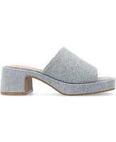 Journee Collection Women's Bessa Slip On Platform Sandals