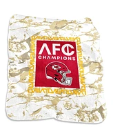 Kansas City Chiefs 2023 Afc Champions 50" x 60" Silk Touch Throw Blanket