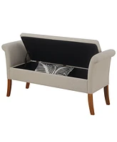 Convenience Concepts 51.25" Soft Fabric Garbo Storage Bench