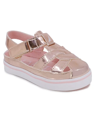 Nautica Toddler and Little Girls Mikkel Slide Sandals