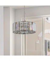 Modern Crystal Chandelier For Living-Room Round Cristal Lamp Luxury Home Decor Light Fixture