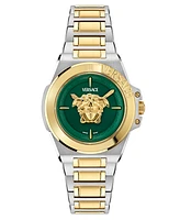 Versace Women's Swiss Two-Tone Stainless Steel Bracelet Watch 37mm