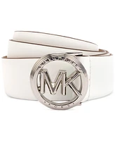 Michael Kors Women's 32MM smooth leather belt