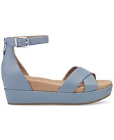 Giani Bernini Women's Eviee Memory Foam Wedge Sandals, Created for Macy's