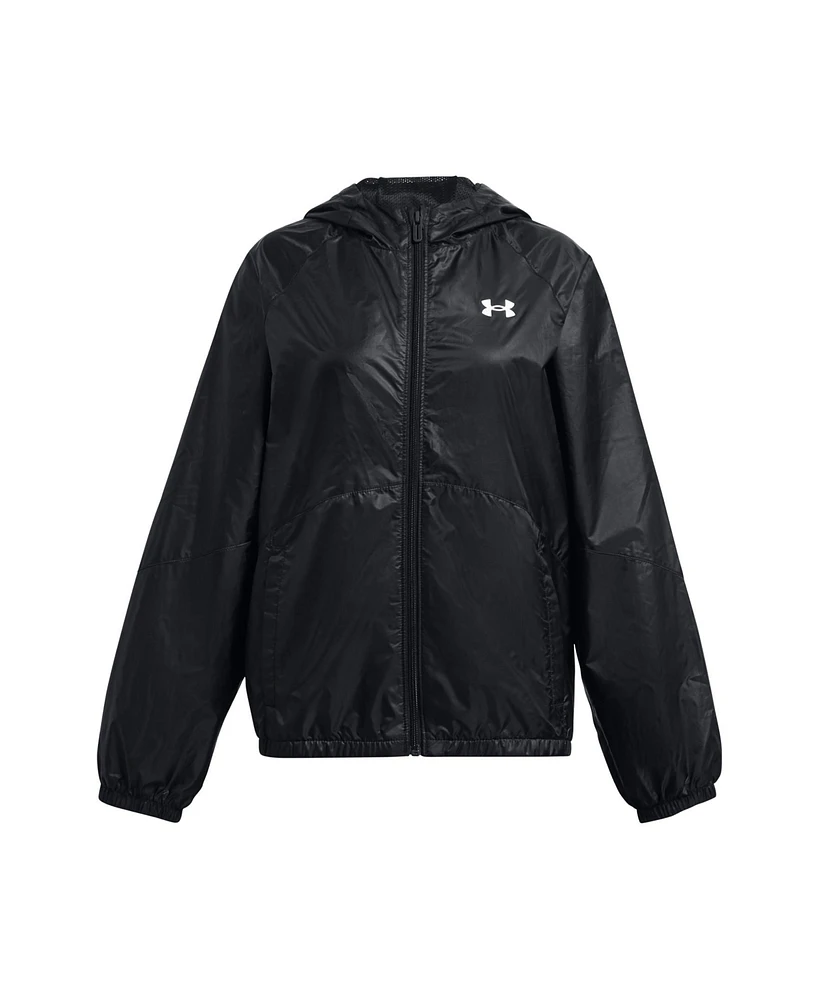 Under Armour Big Girls Sportstyle Windbreaker Jacket