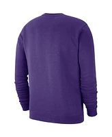 Men's Nike Purple Lsu Tigers Club Fleece Sweatshirt