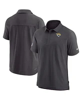 Men's Nike Black Jacksonville Jaguars Sideline Lockup Performance Polo