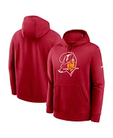 Men's Nike Red Tampa Bay Buccaneers Rewind Club Pullover Hoodie