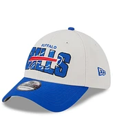 Men's New Era Stone, Royal Buffalo Bills 2023 Nfl Draft 39THIRTY Flex Hat