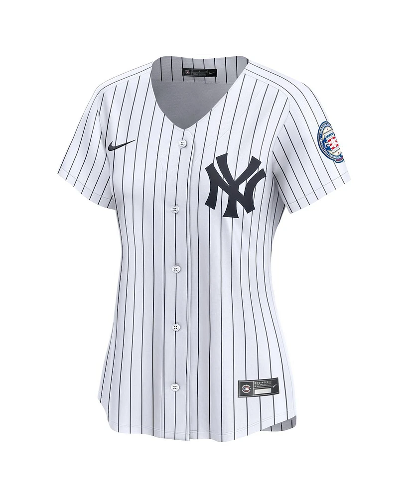 Women's Nike Derek Jeter White New York Yankees Home Limited Player Jersey