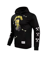 Men's and Women's Freeze Max Black Looney Tunes Franken Tweety Pullover Hoodie