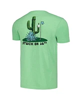 Men's and Women's Flomotion Heather Green Wm Phoenix Open Stuck on 16th T-shirt