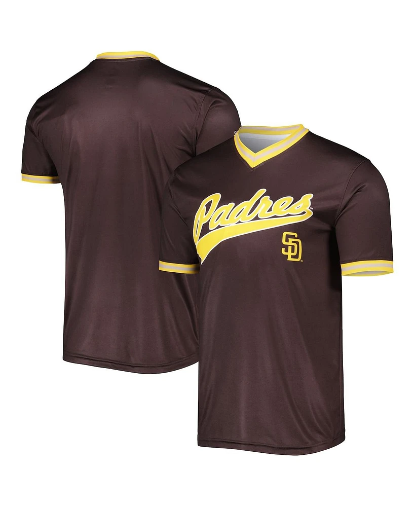 Men's Stitches Brown San Diego Padres Cooperstown Collection Team Jersey