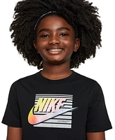 Nike Big Kids Sportswear Cotton Logo Graphic T-Shirt